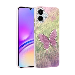 Samsung Galaxy A06 Kılıf Blade Aynalı Desenli Kapak - Desen 5