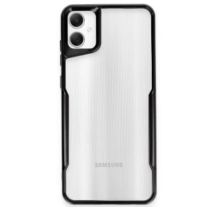 Samsung Galaxy A06 Kılıf Boyi Silikon Kapak - Siyah