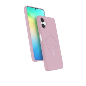Samsung Galaxy A06 Regal Magsafe Standlı Kapak - Açık Pembe