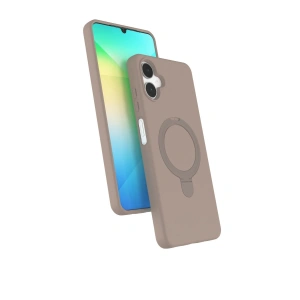 Samsung Galaxy A06 Regal Magsafe Standlı Kapak - Çöl Titanyum