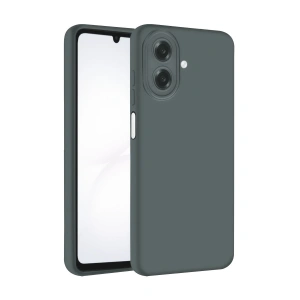 Samsung Galaxy A07 4g Nano İçi Kadife Silikon - Gri