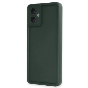 Samsung Galaxy A07 4g Viera Silikon - Koyu Yeşil