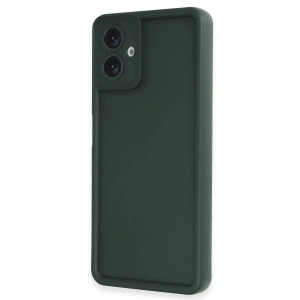 Samsung Galaxy A07 Viera Silikon - Koyu Yeşil