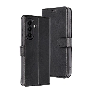 Samsung Galaxy A16 5g Kılıf Trend S Plus Kapaklı Kılıf - Siyah