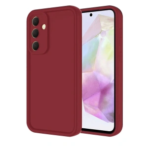 Samsung Galaxy A16 5g Kılıf Viera Silikon - Bordo