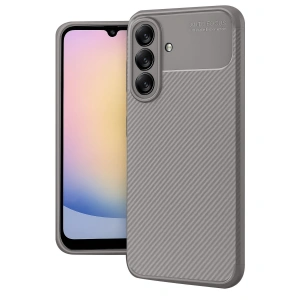 Samsung Galaxy A17 5g Auto Focus Karbon Kapak - Gri