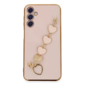 Samsung Galaxy A24 4g Kılıf Esila Silikon - Pudra