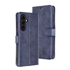 Samsung Galaxy A26 Kılıf Trend S Plus Kapaklı Kılıf - Lacivert