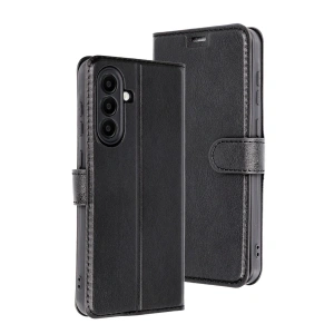 Samsung Galaxy A26 Kılıf Trend S Plus Kapaklı Kılıf - Siyah