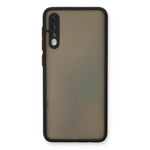 Samsung Galaxy A30s Kılıf Montreal Silikon Kapak - Siyah