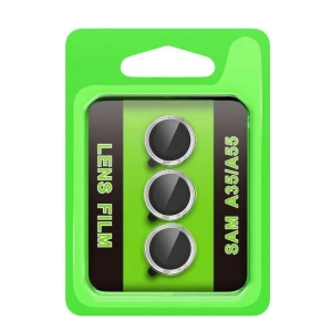 Samsung Galaxy A35 5g Raze Metal Kamera Lens - Gümüş