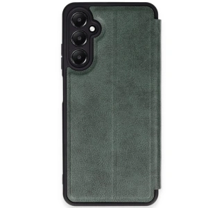 Samsung Galaxy A36 Kılıf Flip Cover - Koyu Yeşil