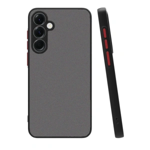 Samsung Galaxy A36 Kılıf Montreal Silikon Kapak - Siyah