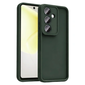 Samsung Galaxy A37 5g Viera Silikon - Koyu Yeşil