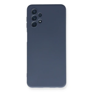 Samsung Galaxy A52 Kılıf Nano İçi Kadife Silikon - Gri