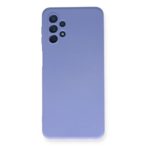 Samsung Galaxy A52 Kılıf Nano İçi Kadife Silikon - Lila