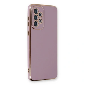 Samsung Galaxy A53 5g Kılıf Volet Silikon - Mor