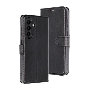 Samsung Galaxy A56 Kılıf Trend S Plus Kapaklı Kılıf - Siyah