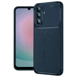 Samsung Galaxy A57 5g Auto Focus Karbon Kapak - Lacivert