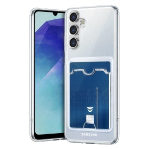 Samsung Galaxy A57 5g Kart Şeffaf Silikon - Şeffaf