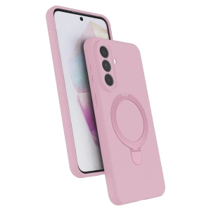 Samsung Galaxy A57 5g Regal Magsafe Standlı Kapak - Açık Pembe