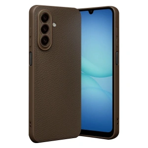 Samsung Galaxy A57 5g Thermax Silikon Kılıf - Kahverengi