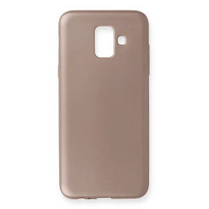 Samsung Galaxy A6 2018 Kılıf First Silikon - Rose Gold