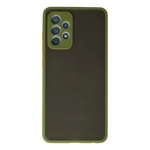 Samsung Galaxy A72 Kılıf Montreal Silikon Kapak - Yeşil