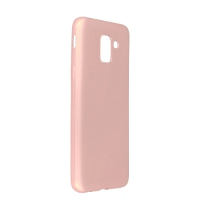 Samsung Galaxy J6 Kılıf First Silikon - Rose Gold