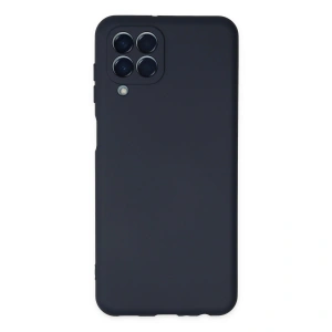 Samsung Galaxy M33 Kılıf Nano İçi Kadife Silikon - Lacivert