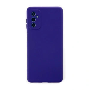 Samsung Galaxy M52 5g Kılıf Nano İçi Kadife Silikon - Mor
