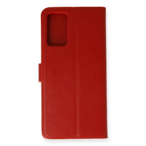 Samsung Galaxy Note 20 Kılıf Trend S Plus Kapaklı Kılıf - Kırmızı