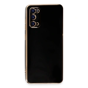 Samsung Galaxy S20 Kılıf Volet Silikon - Siyah