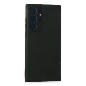Samsung Galaxy S22 Ultra Kılıf Loop Deri Silikon - Yeşil