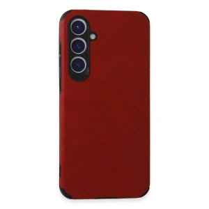 Samsung Galaxy S23 Fe Kılıf Loop Deri Silikon - Kırmızı