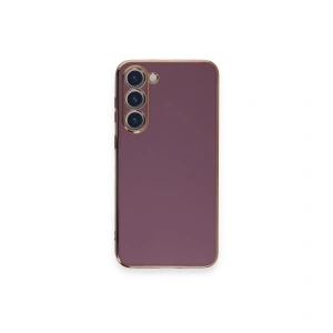 Samsung Galaxy S23 Plus Kılıf Volet Silikon - Mor