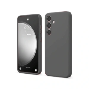 Samsung Galaxy S24 Fe Kılıf First Silikon - Gri