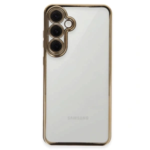 Samsung Galaxy S24 Fe Kılıf Razer Lensli Silikon - Gold