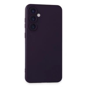 Samsung Galaxy S24 Kılıf Nano İçi Kadife Silikon - Mor