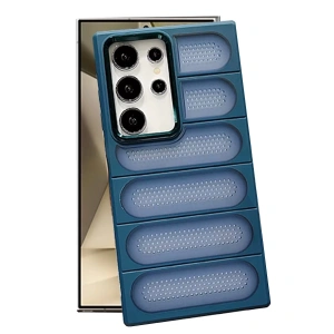 Samsung Galaxy S24 Ultra Kılıf Airmax Silikon Kapak - Lacivert