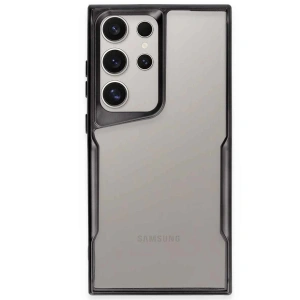 Samsung Galaxy S24 Ultra Kılıf Boyi Silikon Kapak - Siyah