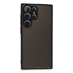 Samsung Galaxy S24 Ultra Kılıf Montreal Silikon Kapak - Siyah