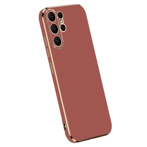 Samsung Galaxy S24 Ultra Kılıf Volet Silikon - Kırmızı