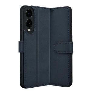 Samsung Galaxy S25 Edge Trend S Plus Kapaklı Kılıf - Lacivert