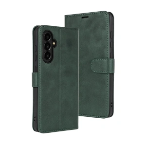 Samsung Galaxy S25 Fe Trend S Plus Kapaklı Kılıf - Yeşil