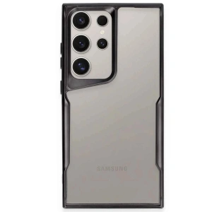 Samsung Galaxy S25 Ultra Kılıf Boyi Silikon Kapak - Siyah