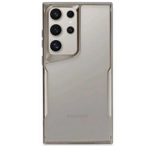 Samsung Galaxy S25 Ultra Kılıf Boyi Silikon Kapak - Titan Gri