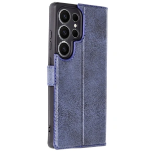 Samsung Galaxy S25 Ultra Kılıf Trend S Plus Kapaklı Kılıf - Lacivert