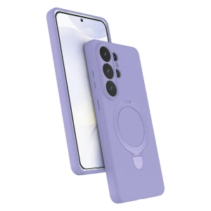 Samsung Galaxy S26 Ultra Regal Magsafe Standlı Kapak - Lila