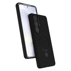 Samsung Galaxy S26 Ultra Regal Magsafe Standlı Kapak - Siyah